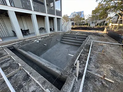 Pool Construction, John’s Island, SC